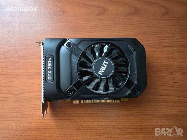Видео карта Palit GTX 750 ti, 2gb ddr5, 128 bit., снимка 4 - Видеокарти - 52183251