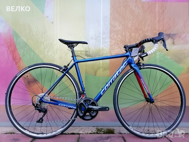 Шосеен велосипед Corratec Team * 2x11 * Shimano 105 * Carbon * 52 см * Ново, снимка 2 - Велосипеди - 53881807