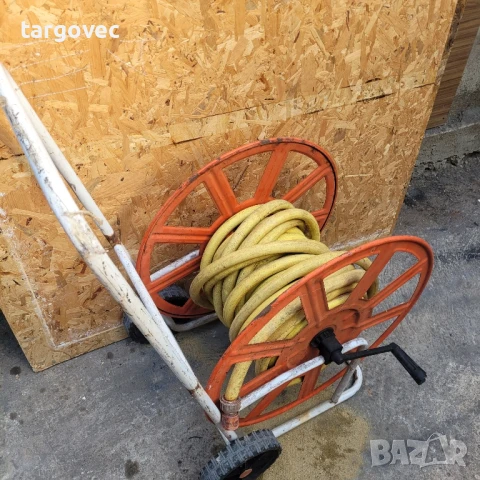 Индустриална макара за маркуч поливна система, снимка 2 - Градинска техника - 50678957