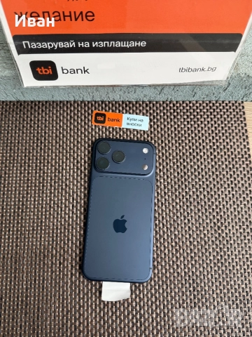 НОВ!*ЛИЗИНГ* iPhone 17 Pro Max 90лв/м 256* / BLUE*17 про макс
