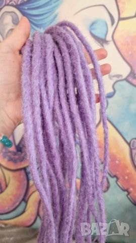 👑 💗Двойни Расти / Дредове за Коса Дизайн - Double Ended Dreadlock КОД : 0291💗 👑 💋, снимка 5 - Аксесоари за коса - 45415023