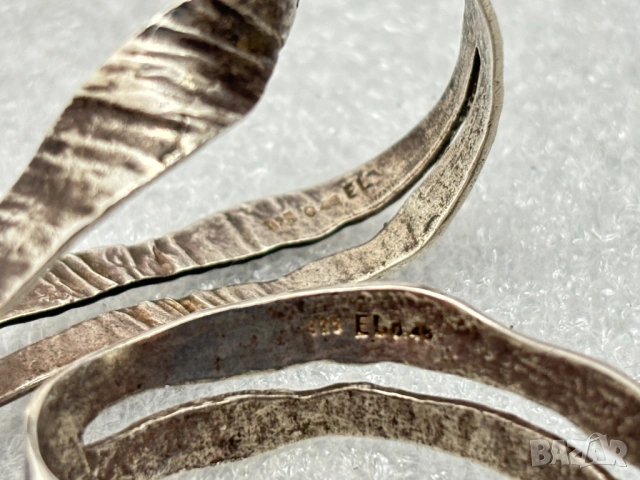 Сребърни Обеци (проба 925)-15,69 грама, снимка 8 - Обеци - 53518831