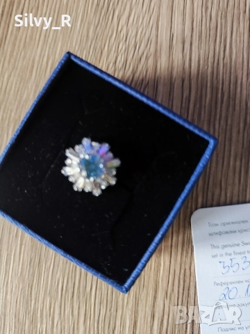пръстен Swarovski , снимка 5 - Пръстени - 52621319
