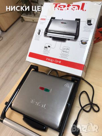 ГРИЛ ПРЕСА TEFAL 2000W, снимка 5 - Скари - 45421091