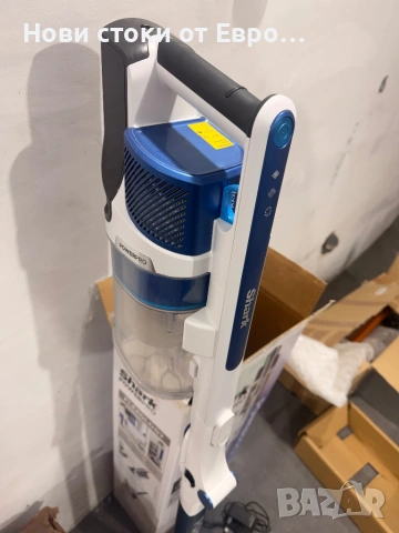 С леки следи от употреба! Вертикална прахосмукачка Shark PowerPro (IZ380EU) Интелигентно почистване:, снимка 2 - Прахосмукачки - 47044899