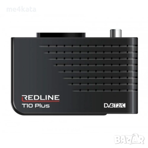 Redline T10 HD – Комбиниран DVB-T2 / DVB-C Цифров Приемник Full HD, снимка 3 - Друга електроника - 54121280