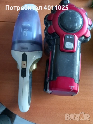 Лот две акумулаторни прахосмукачки за ремонт