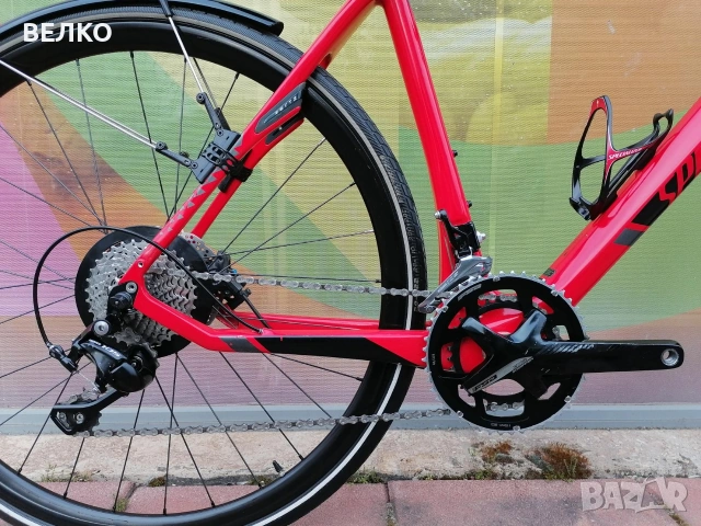 Хибриден велосипед Specialized Sirrus Expert - 28" 2x11 , Carbon , L , снимка 10 - Велосипеди - 54161043