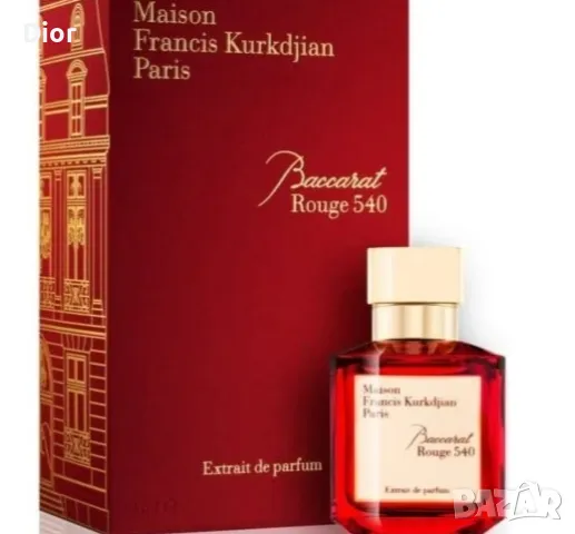 Maison Francis Kurkdjian Baccarat Rouge 540 - Extrait de Parfum 70 мл, снимка 1 - Унисекс парфюми - 49598463