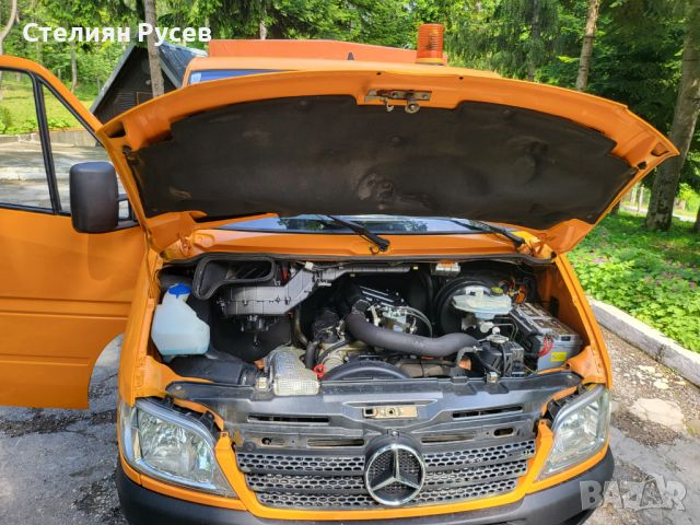 Mercedes-Benz Sprinter 208D 2.2cdi  80к.с  4x4   /  4+1места - цена 16 200лв , моля БЕЗ бартери -вно, снимка 11 - Бусове и автобуси - 46277604