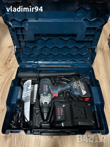 Bosch GSR 18V-150 C biturbo, снимка 13 - Винтоверти - 52677046