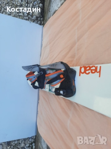Сноуборд HEAD 135см.   с автомати. , снимка 5 - Зимни спортове - 52464440