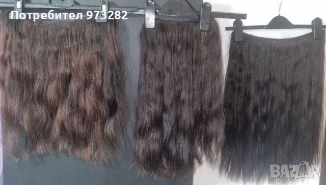 Естествена коса на треси, снимка 1 - Аксесоари за коса - 45402840