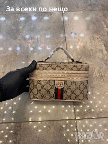 Gucci Дамска Чанта Тип Куфар - Различни Цветове Код E1323, снимка 17 - Чанти - 53758620