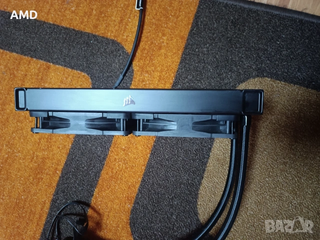 Водно охлаждане 240мм Corsair H100i RGB PRO XT Liquid AM4, снимка 4 - Други - 53847081