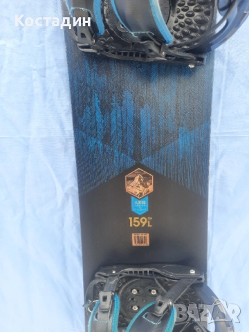 Сноуборд NIDECKER AXIS с автомати  159см. , снимка 5 - Зимни спортове - 52465030
