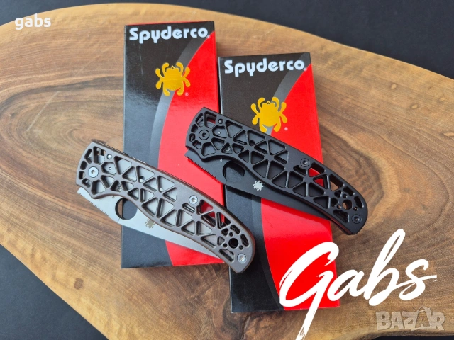 Сгъваем нож Spyderco Edgerati С266,два цвята, снимка 16 - Ножове - 52213794