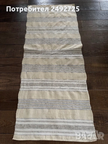 Престилки ръчно тъкана покривка с дантела на 1 кука забрадки шалове чанти платове ръчно тъкани стари, снимка 11 - Антикварни и старинни предмети - 51532523