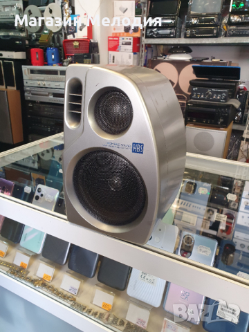 1бр. Тонколона HBS High Bass Sound 2-way dynamic speaker system В отлично техническо и визуално съст, снимка 4 - Тонколони - 44951467