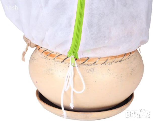 GARDENIX Зимна защита за растения, Защита от замръзване, Зимна защита, с цип и шнур, (2 броя), снимка 3 - Други - 53584129