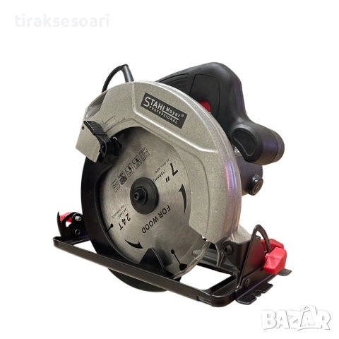 Немски професионален ръчен циркуляр STAHLMAYER 185mm – 1800W, снимка 2 - Други инструменти - 52148276