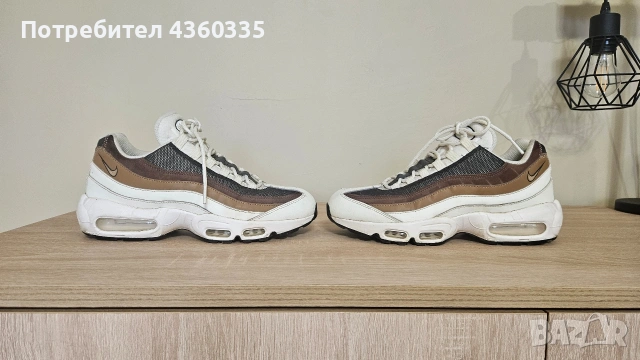 Nike Air Max 95/ Sail/ Black-Cashmere-Dk Driftwood