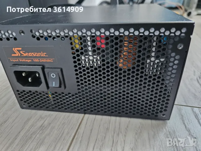 Seasonic b12 650w 80+ Bronze, снимка 2 - Захранвания и кутии - 49436880