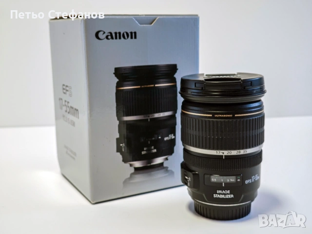 обектив Canon EF-S 17-55 mm f/2.8 IS USM Lens