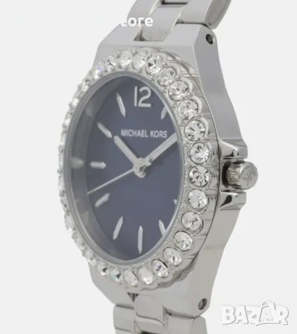 Дамски часовник Michael Kors Lenox Silver Watch , снимка 2 - Луксозни - 48846882