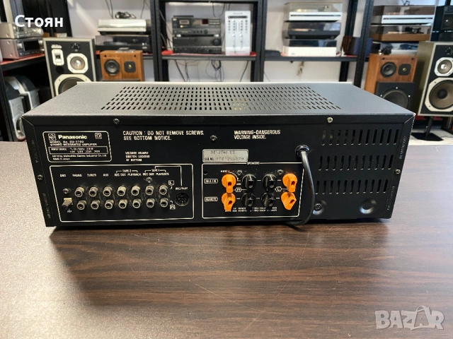 Vintage усилвател Panasonic, снимка 7 - Ресийвъри, усилватели, смесителни пултове - 53828566