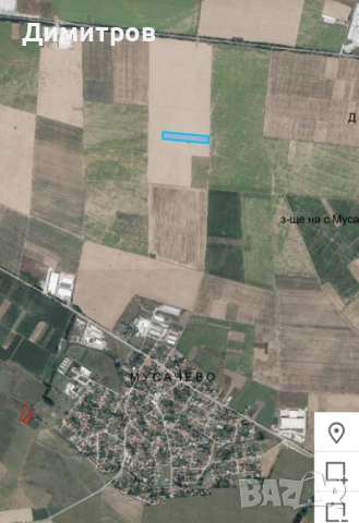 Продавам поземлен имот в землището на с. Мусачево, град София 13.1 дка на 600м от потбалкански път, снимка 4 - Земеделска земя - 51483975