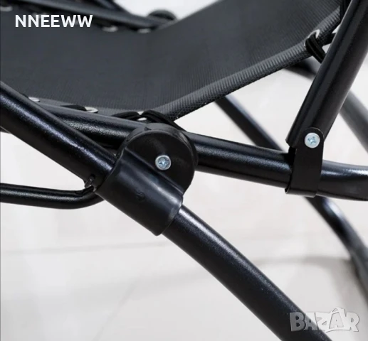 Сгъваем стол, шезлонг за градина,къмпинг и други, снимка 6 - Градински мебели, декорация  - 51036443