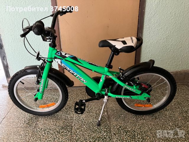 Детски велосипед 16 цола, снимка 1 - Детски велосипеди, триколки и коли - 46433451