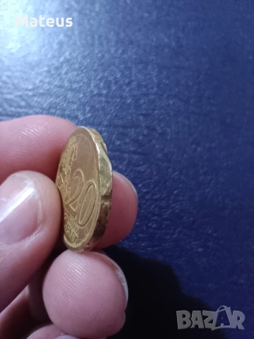 20 Евроцента 1999 Испания с дефект, снимка 5 - Нумизматика и бонистика - 53608979