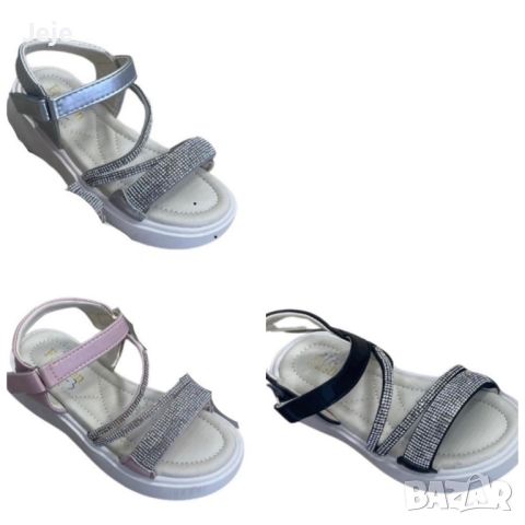 Луксозни детски сандали за момиче , снимка 4 - Детски сандали и чехли - 45242168