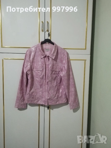 кожено яке-L,XL размер, снимка 5 - Якета - 53290806