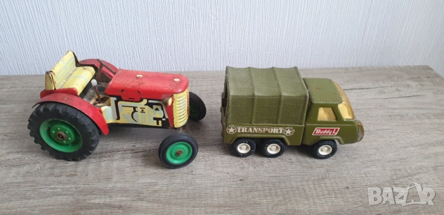 Две стари ламаринени играчки, снимка 3 - Колекции - 54188748