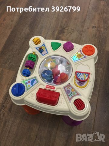 интерактивна маса за игра Fisher price, снимка 4 - Образователни игри - 45828093