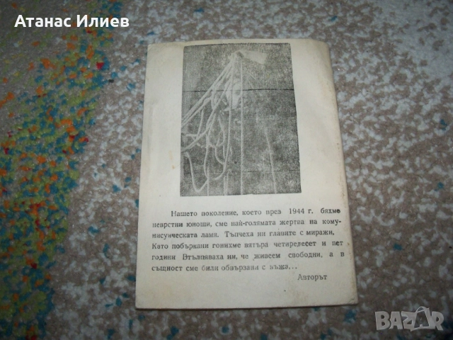 Тичане след вятъра - телеграфни мемоари 1991г. антикомунизъм, снимка 6 - Други - 51553348
