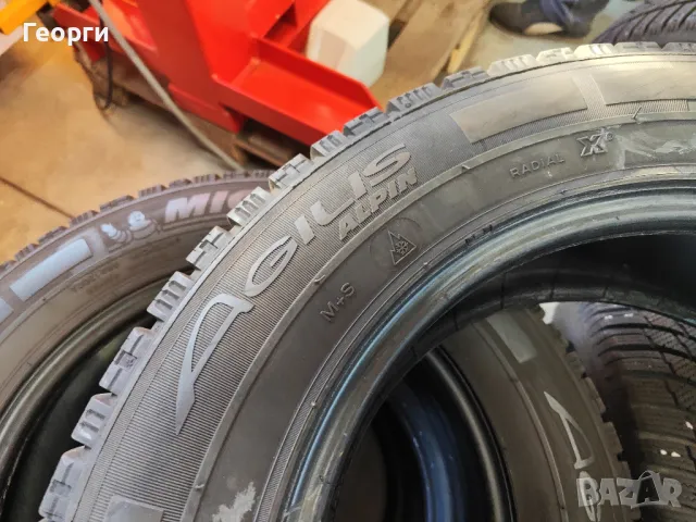 2бр. зимни гуми 205/65/16C Michelin, снимка 3 - Гуми и джанти - 48641080