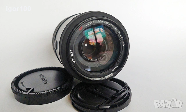 MINOLTA AF 70-210 mm - A mount, снимка 2 - Обективи и филтри - 53253131