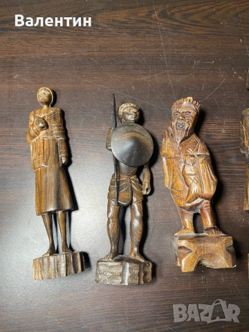 Дървени фигурки / декорации, снимка 17 - Антикварни и старинни предмети - 53581165