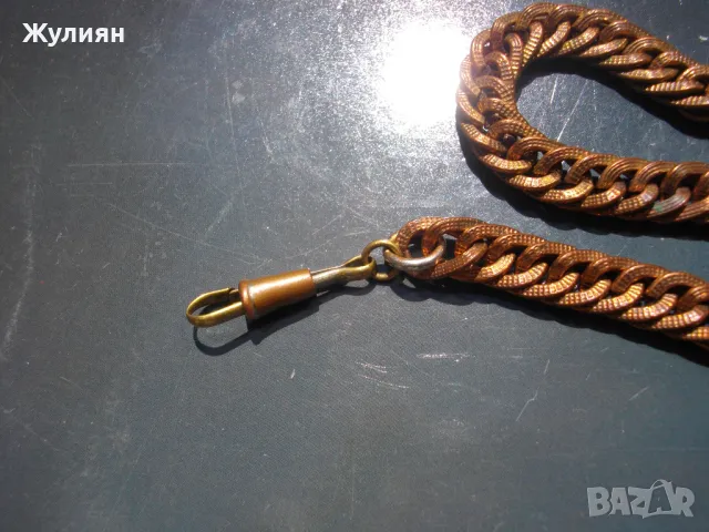 СТАР КЮСТЕК ЗА ДЖОБЕН ЧАСОВНИК , снимка 3 - Антикварни и старинни предмети - 50240709