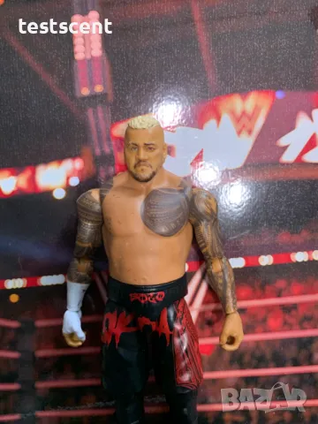 Екшън фигура WWE Solo Sikoa Bloodline Соло Сикоа Basic Mattel играчка figure, снимка 3 - Фигурки - 49511474