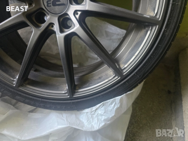 Комплект Deutsche Alurad GmbH – немски джанти, с гуми Toyo Proxes Sport 225/40/19 (Made in Japan)., снимка 3 - Гуми и джанти - 52238607