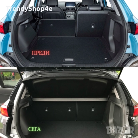 Кора за багажник на Hyundai KONA 2017–2023 (НОВА), снимка 3 - Аксесоари и консумативи - 51644015