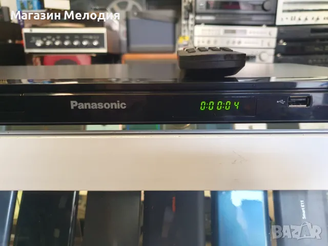 ДВД / DVD Player Panasonic DVD-S68 С дистанционно. Има usb. В отлично техническо и визуално състояни, снимка 6 - Плейъри, домашно кино, прожектори - 48712764