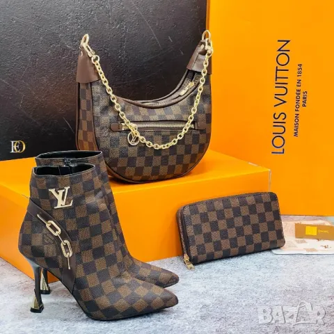 дамски боти и чанта/ раница louis vuitton , снимка 5 - Чанти - 46996364