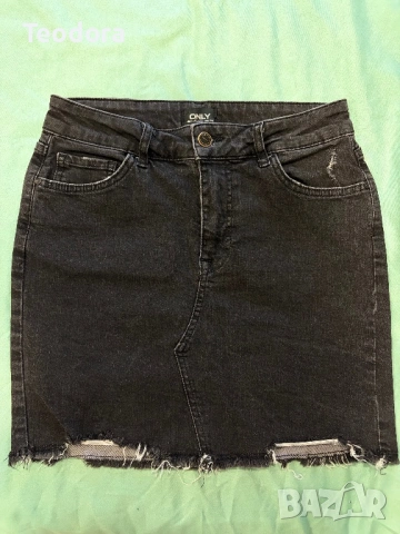 Дънкови поли, снимка 5 - Поли - 54184209