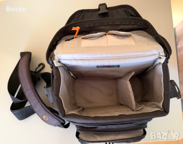 Чанта за фотоапарат Lowepro Nova 170 AW, снимка 5 - Чанти, стативи, аксесоари - 53766954